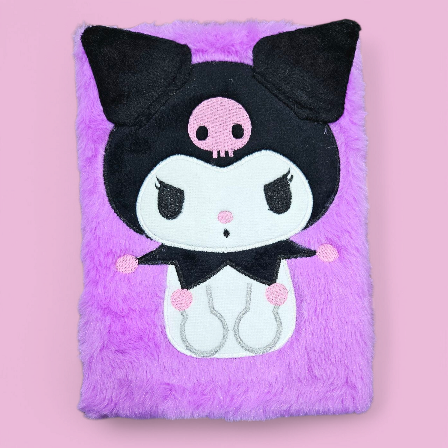 Fancy Note Book Journal A5 Furr Kuromi Single Piece