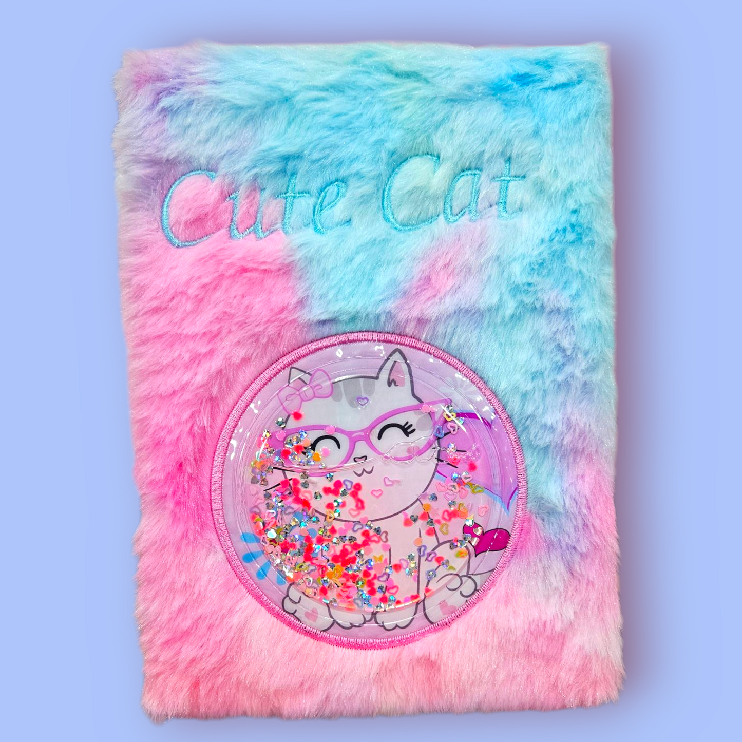 Fancy Note Book Journal A5 Furr Cute Cat Pink Single Piece