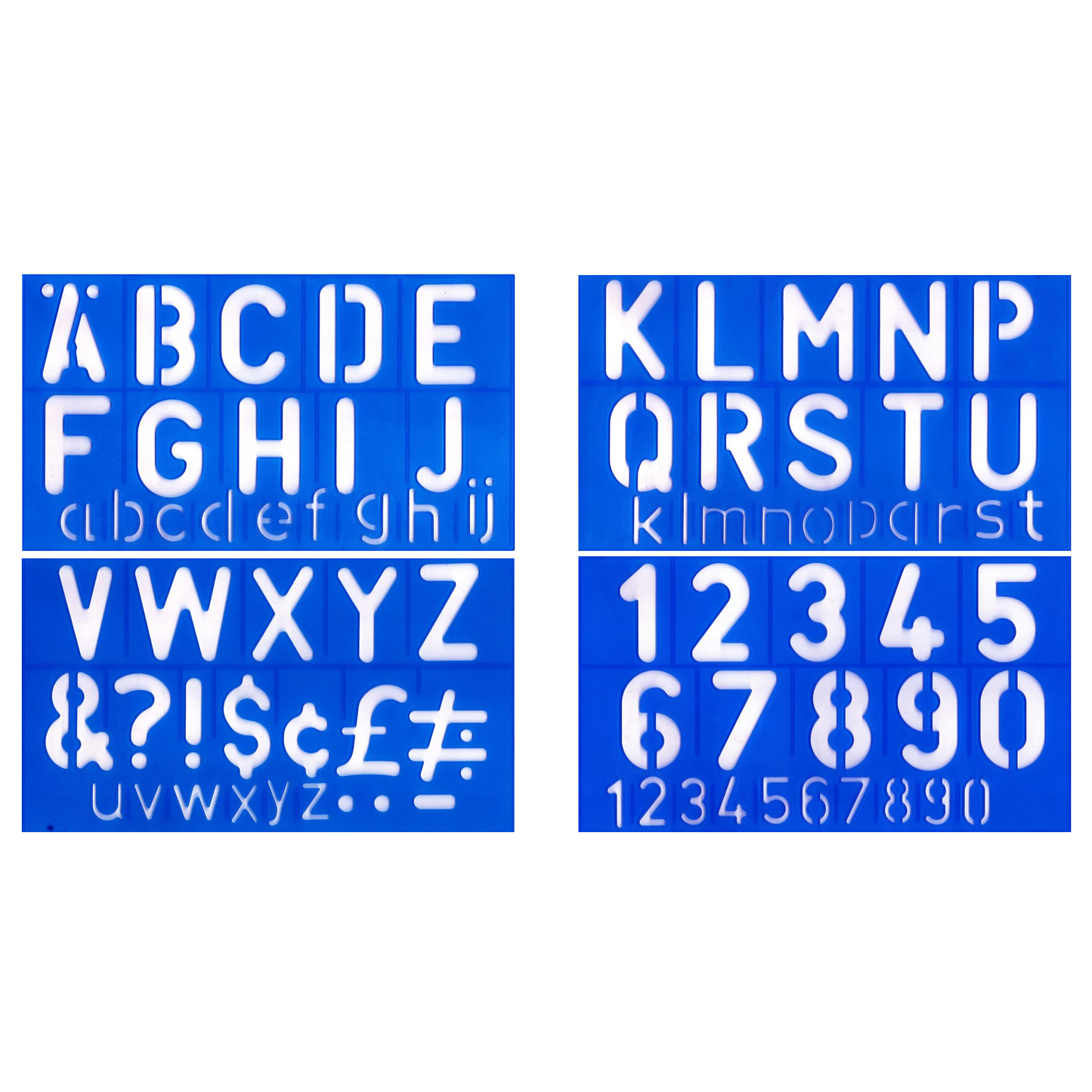 Alberto Stencil Set P/1700 (4 Pcs Set)