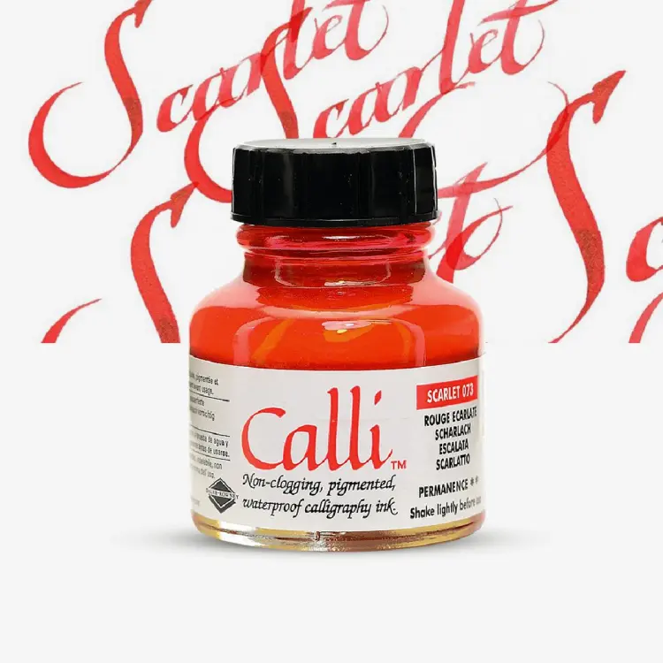 Daler Rowney Calligraphy Inks 30ml Waterproof