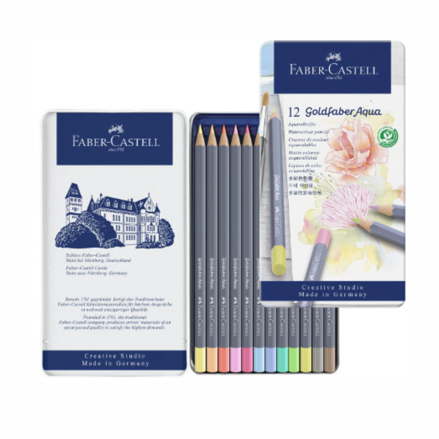 Faber Castell Goldfaber Aqua Water Color Pencils