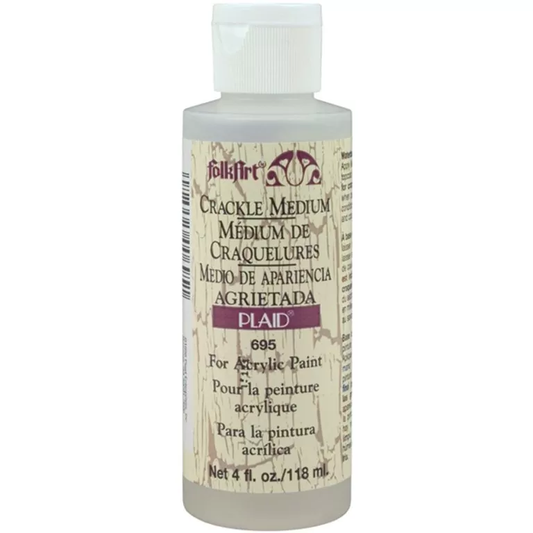 Folk Art Crackle Medium 118ml For Cracking Acrylic Paint