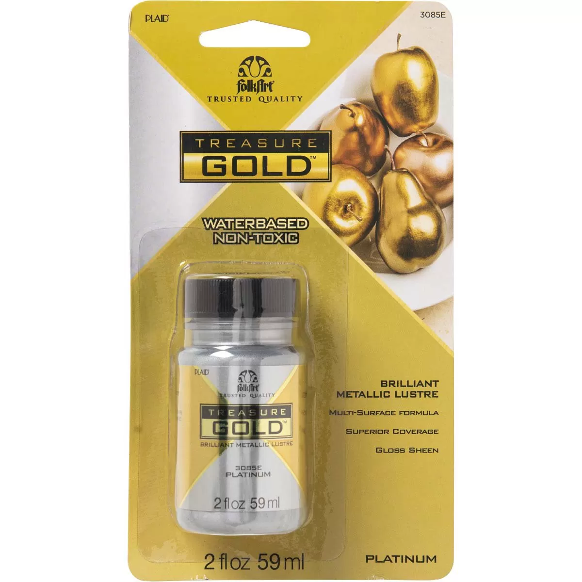 Folk Art Treasure Gold Metallic Luster 59ml