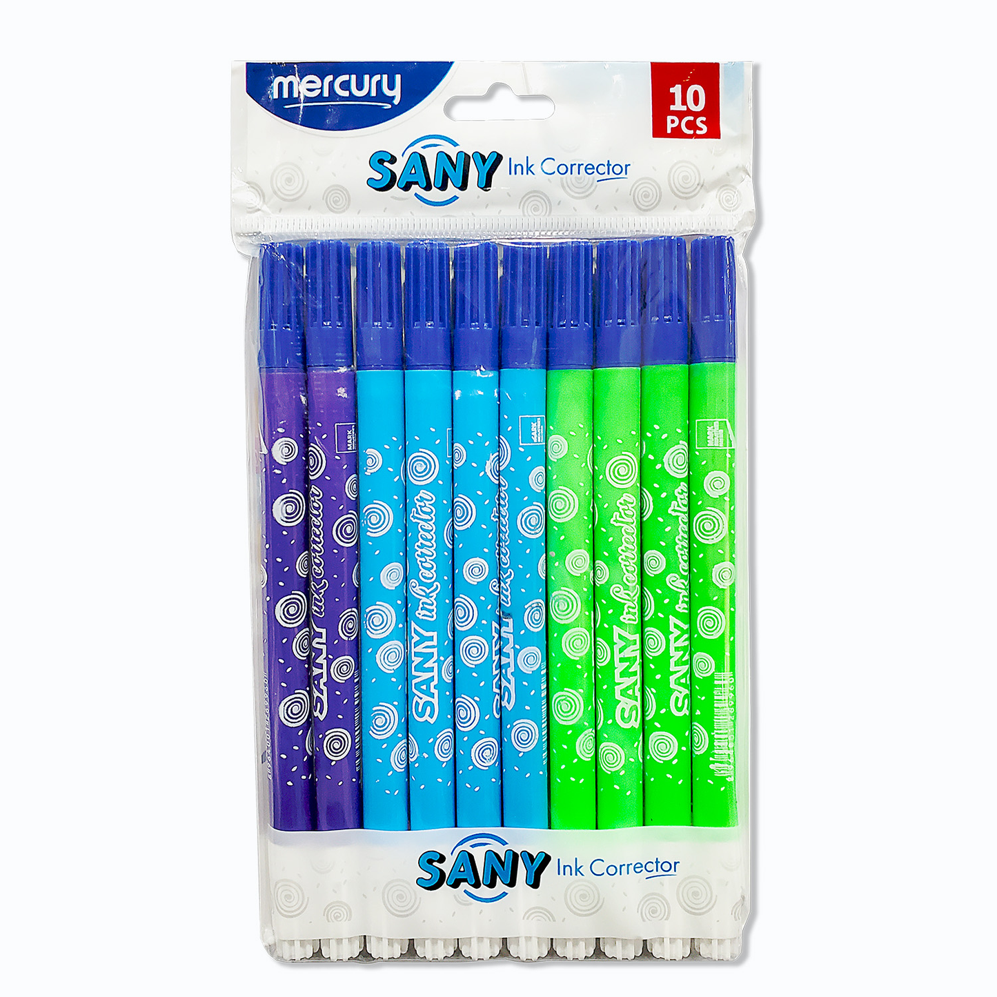 Mercury Sany Ink Corrector Pack Of 10 Pcs