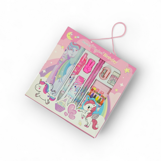 Unicorn stationery gift set