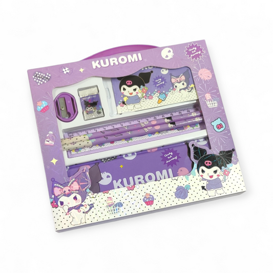 Kuromi stationery set for girls