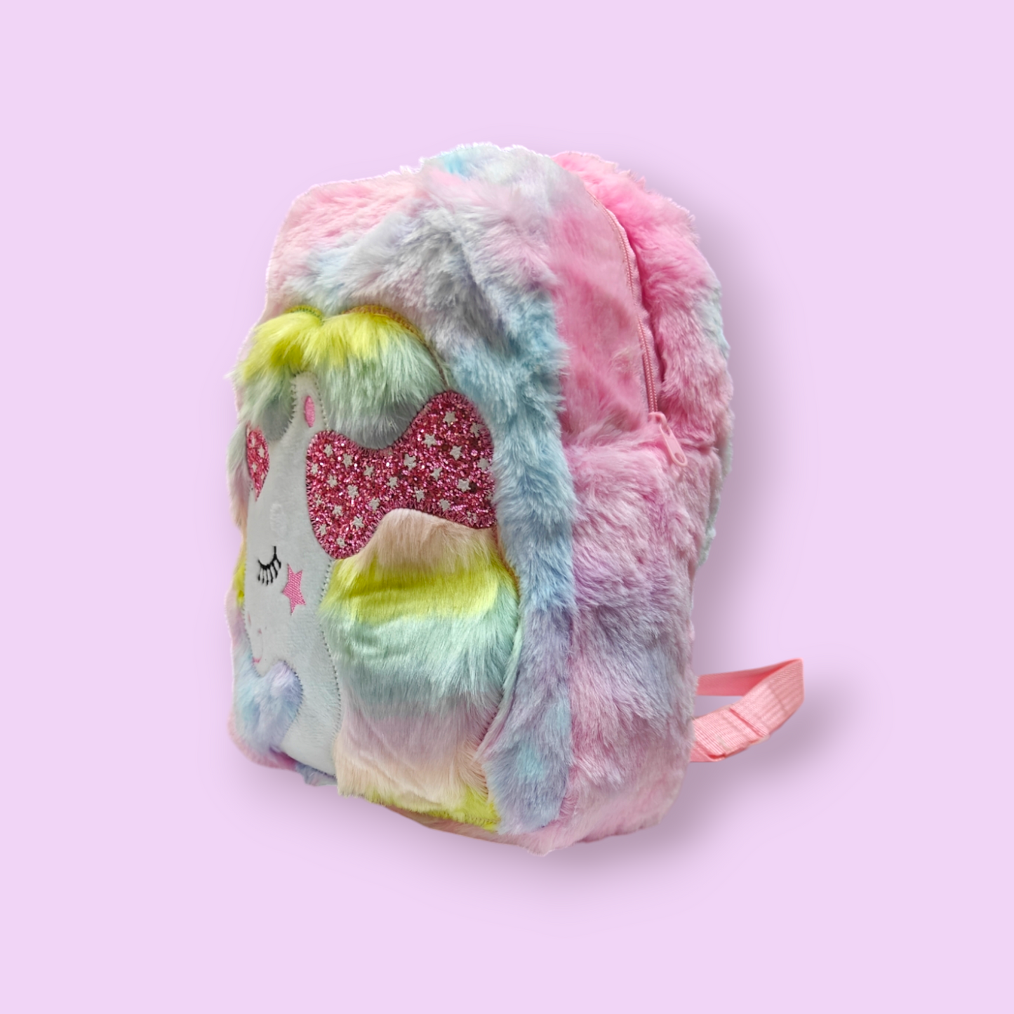 Picnic Bagpack/ preschool bag Fur Unicorn #306-5 Size 12"
