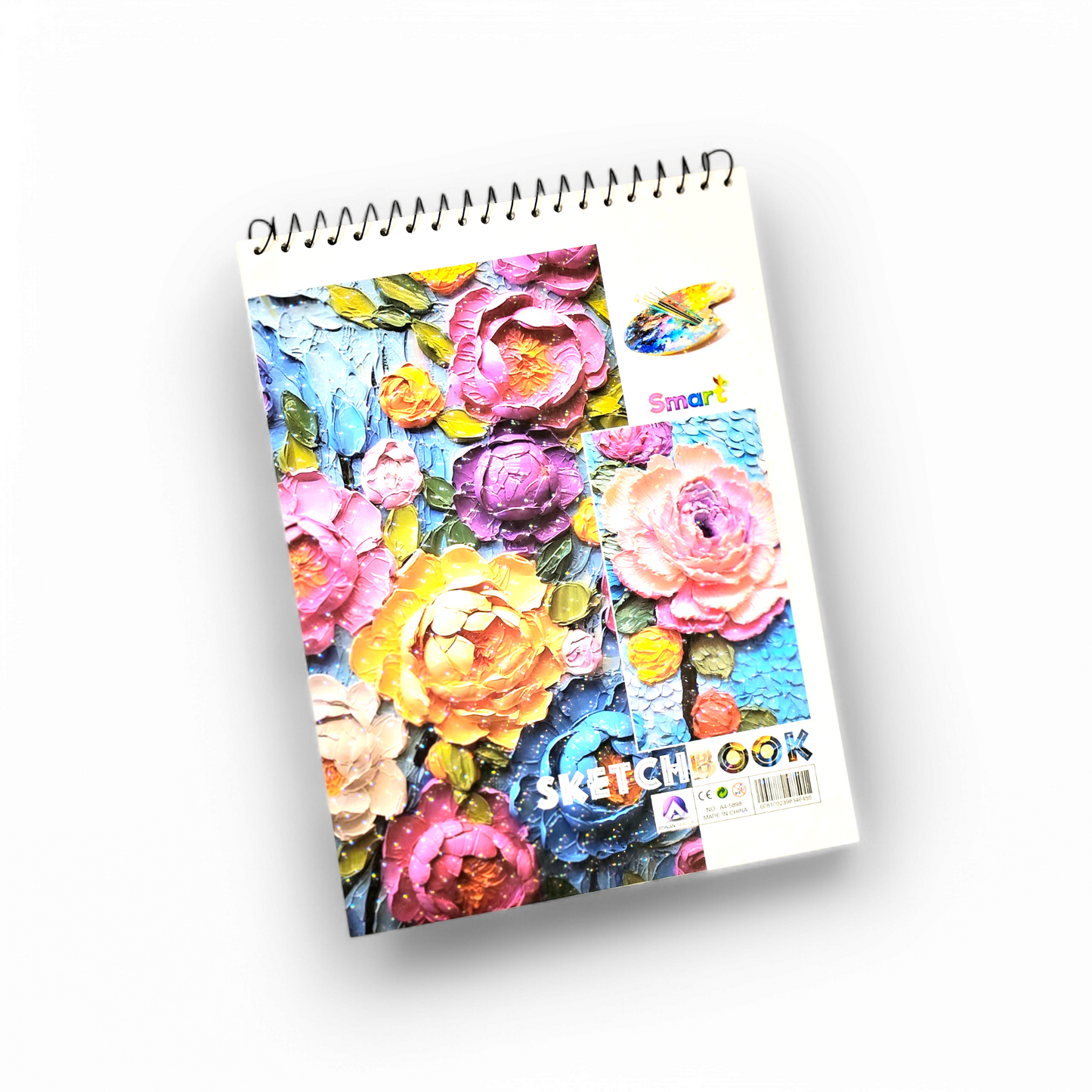 Premium sketch book with fine and granes paper quality