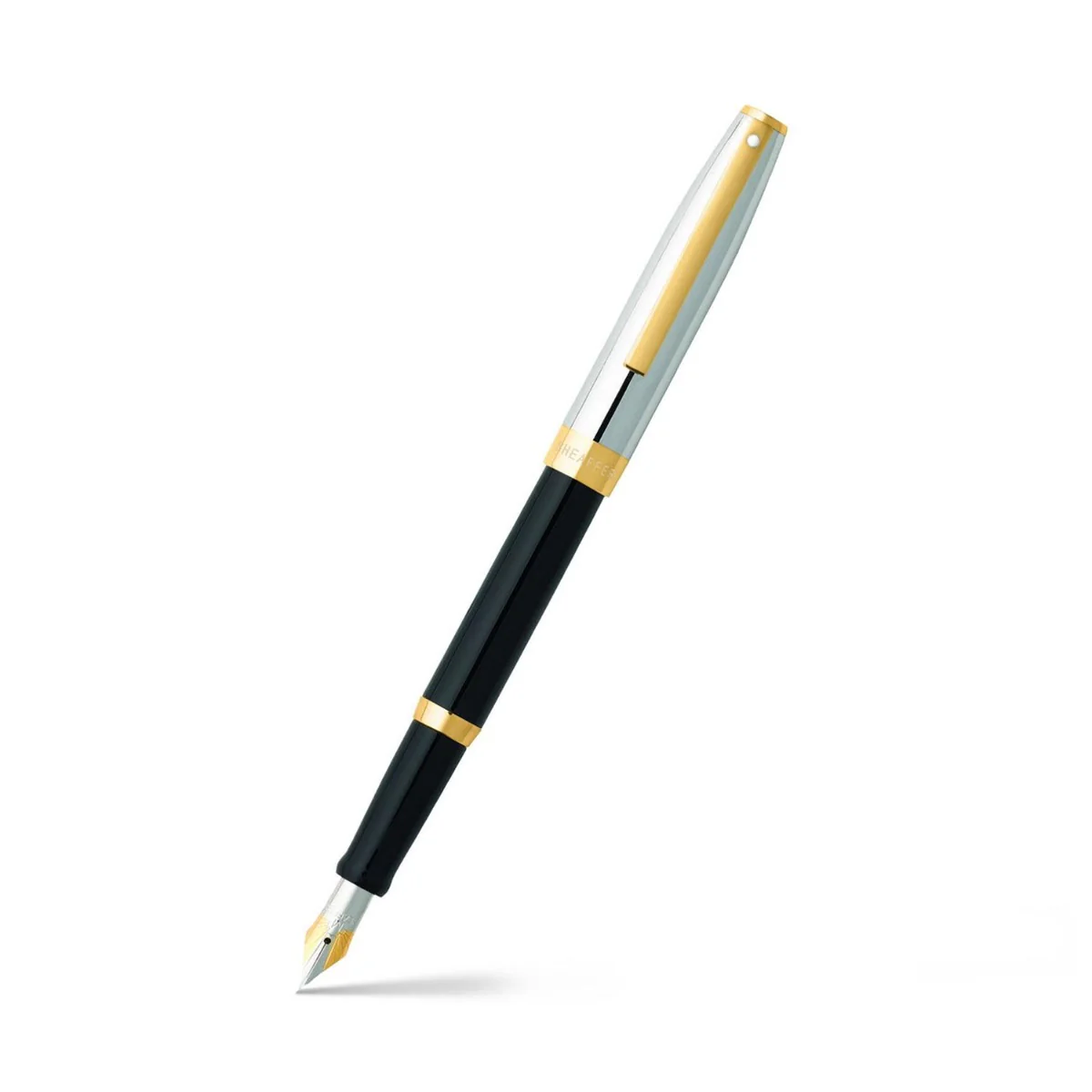 Sheaffer Sentinel 9475 Black Bral Chrome Cap GT FP