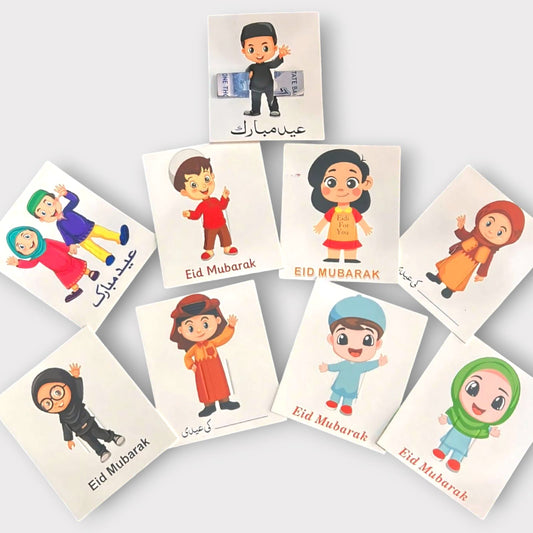 Eidi Tuck Cards (Pack of 6) Single Packet