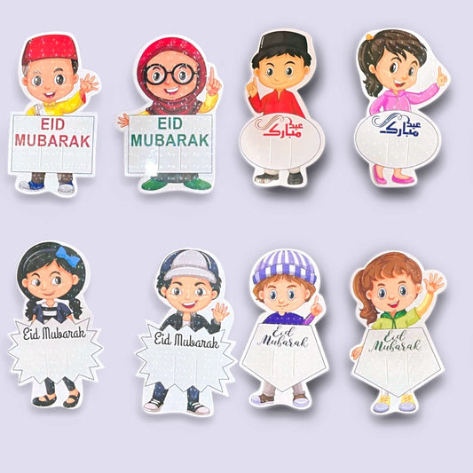 Eidi Money Envelop Kids Design (Pack of 6) Set of 2 Packs