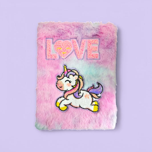Unicorn fur, cute JOURNAL A4 2485-2