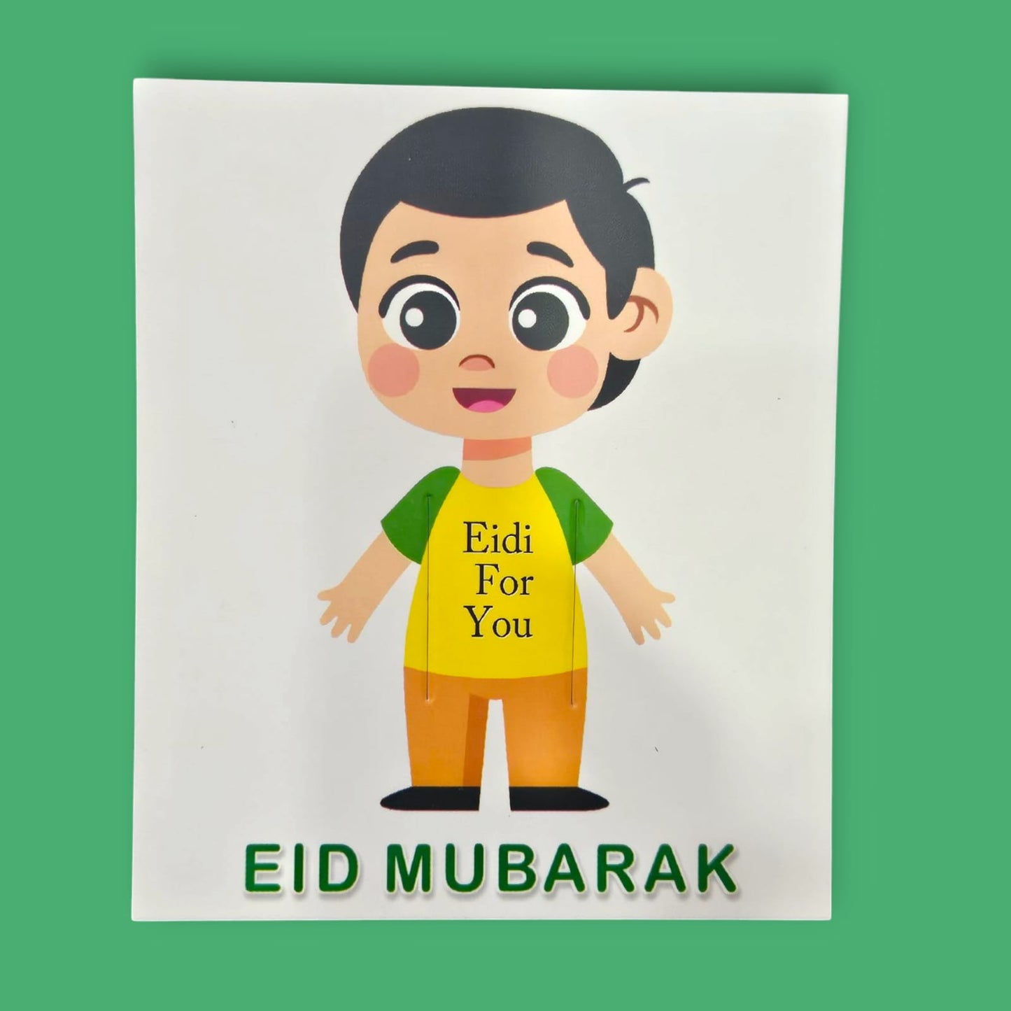 Eidi Tuck Cards (Pack of 6) Single Packet