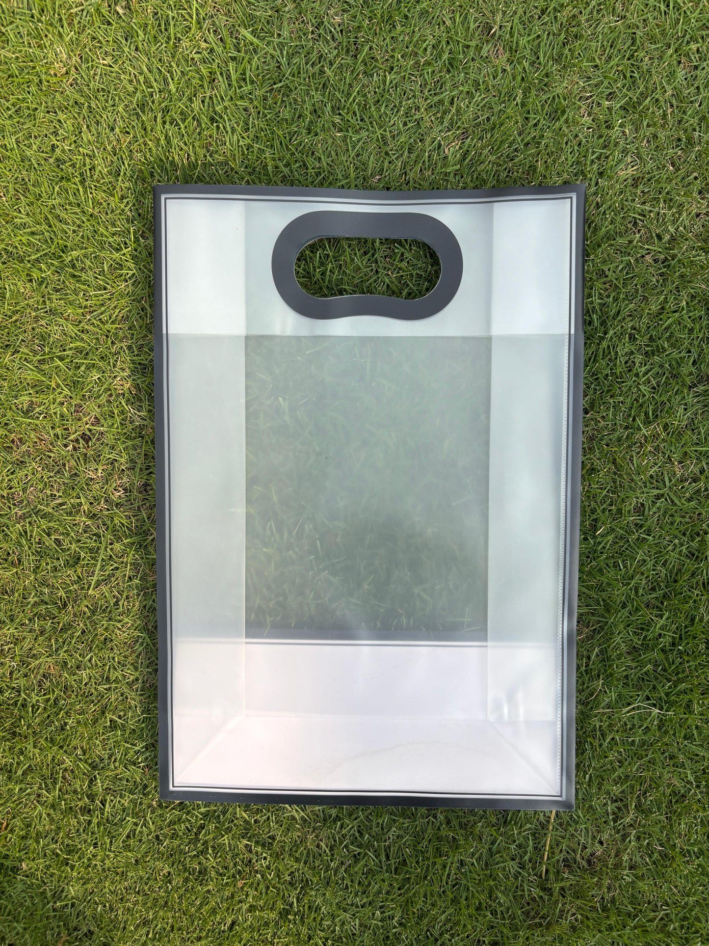 Translucent Goodie Bag D Cut 14x9.5"