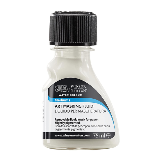 Winsor & Newton Water Color Medium Art Masking Fluid 75ML