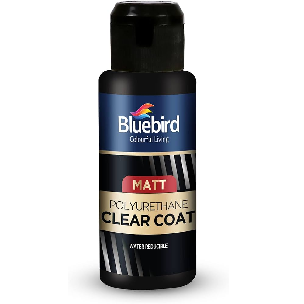 Bluebird Polyurethane Clear Coat 100ml (Water Based)