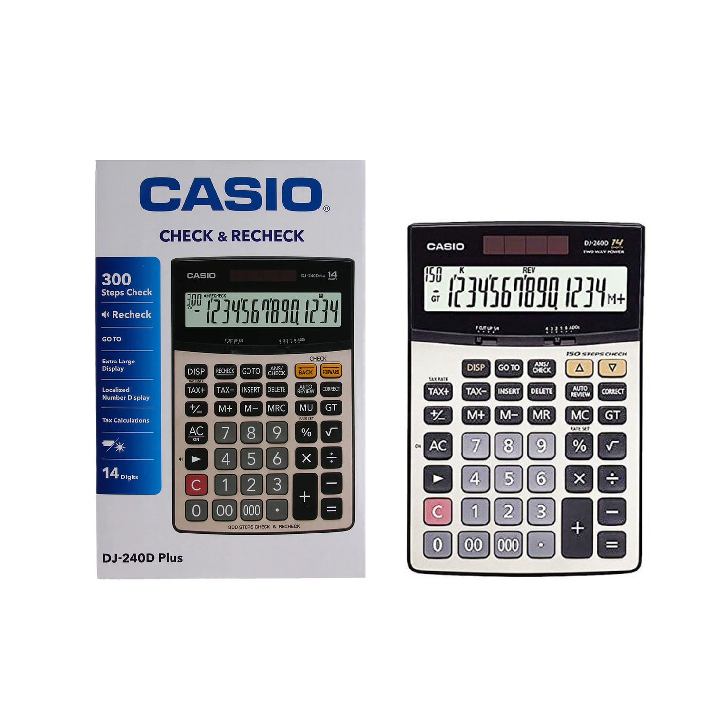 Casio Calculator DJ-240D Plus