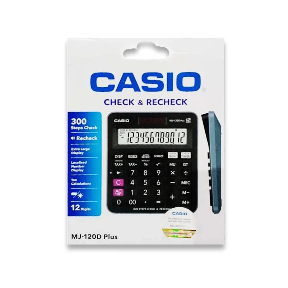 Casio Calculator MJ-120D Plus