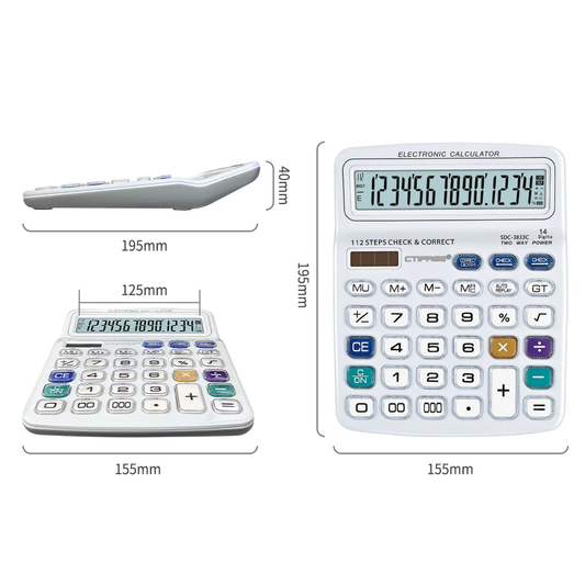 Ctifree Calculator SDC-3833C