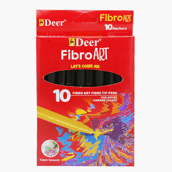 Deer Fibre Tip Markers