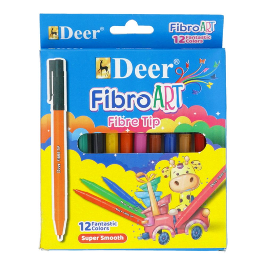 Deer Fibre Tip Markers