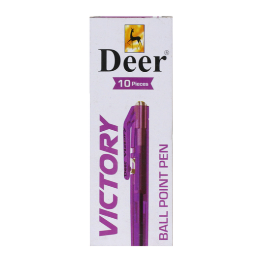 Deer Victory Ball Pen Pack Of 10