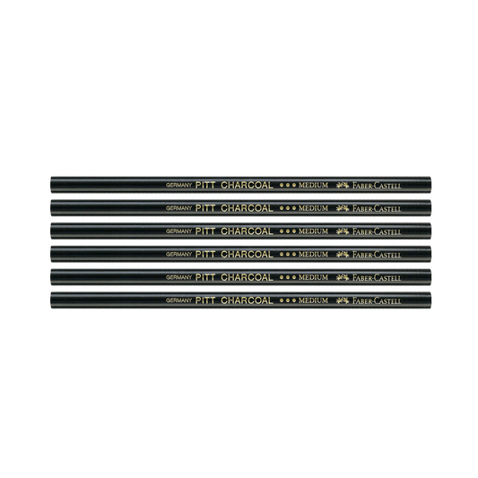 Faber Castell Pitt Charcoal Pencils Pack Of 6 Pcs