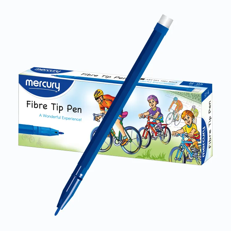 Mercury Fibre Tip Marker Pack Of 10