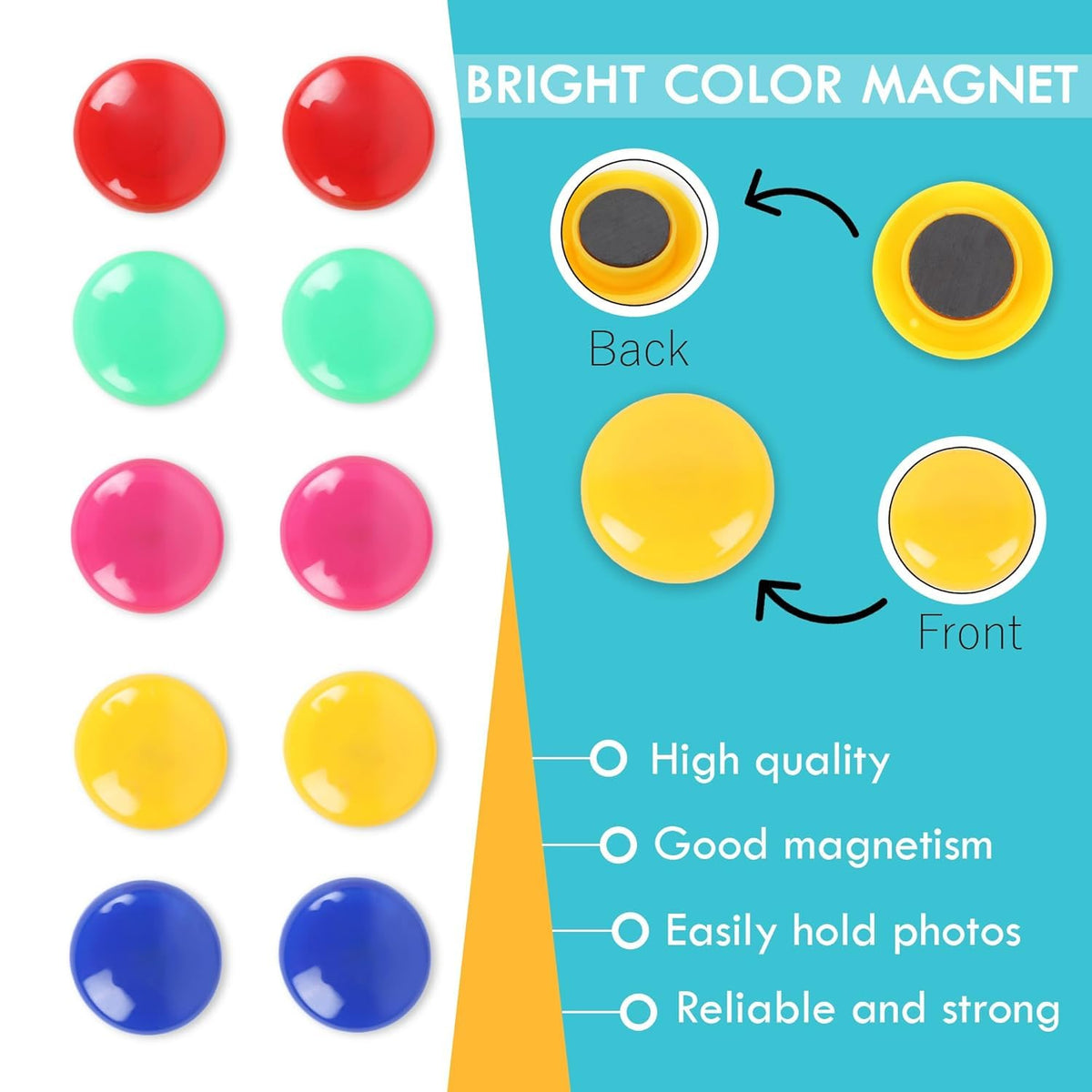 MAGNET BUTTONS 20MM (12 Pcs)