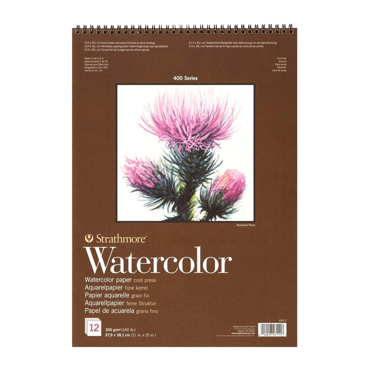 Strathmore WATERCOLOR Pad Wire Bound Cold Pressed