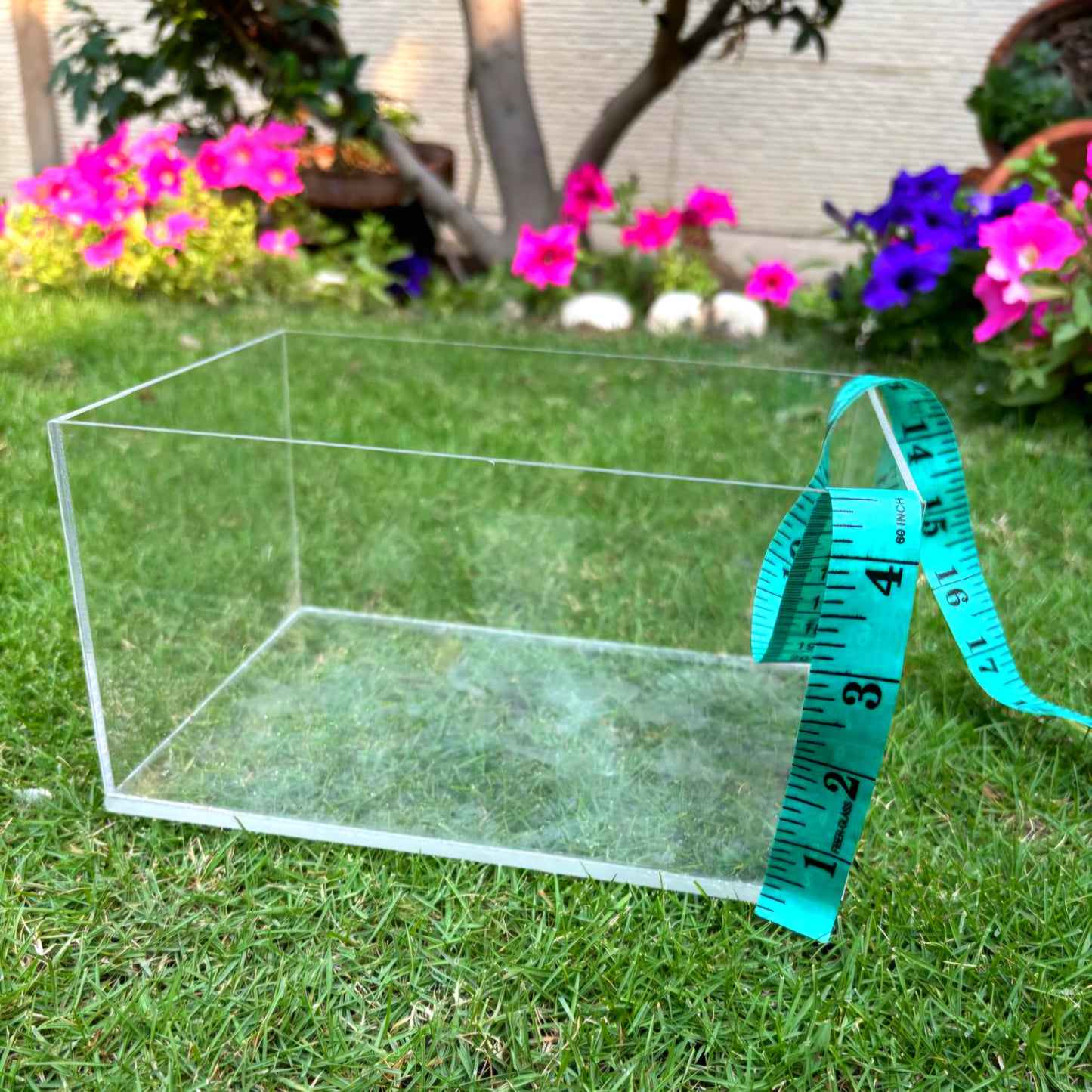 Customized Acrylic Box 8x6x4 (Made to Order)