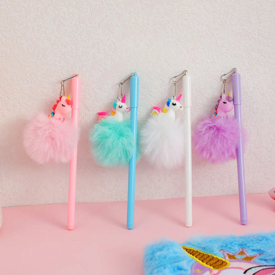 Fur Unicorn gel pen