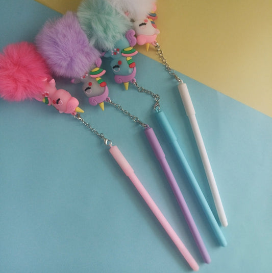 Fur Unicorn gel pen