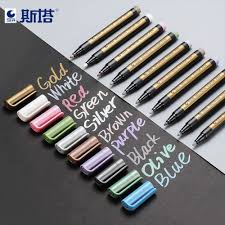 STA Premium Metallic Marker Pens