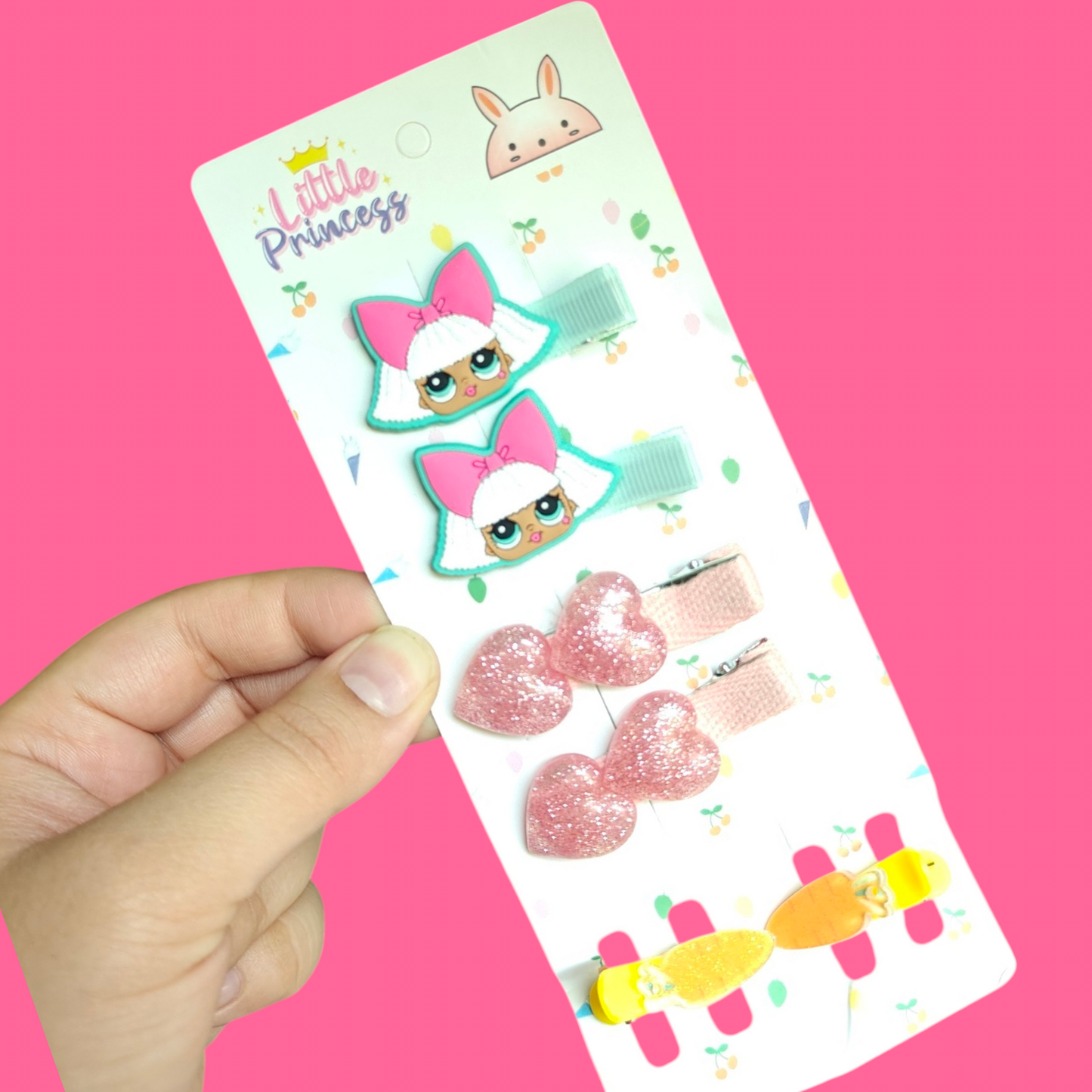 LOL hairpins pack of 3 pairs