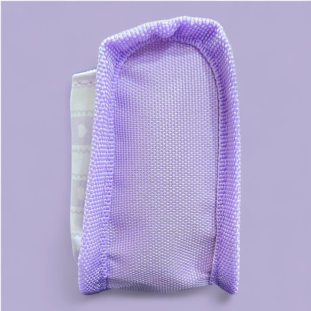 Zipper Fabric Pencil Pouch Kromi (Geometry Case)# 6775