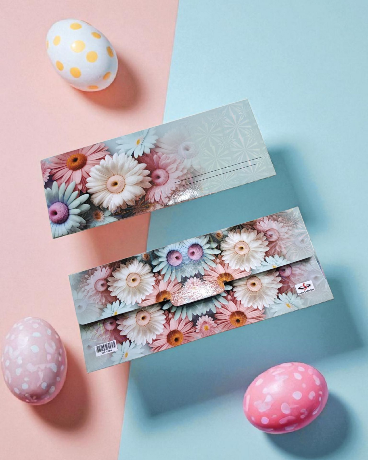 Pack of 6 money envelopes holographic effect