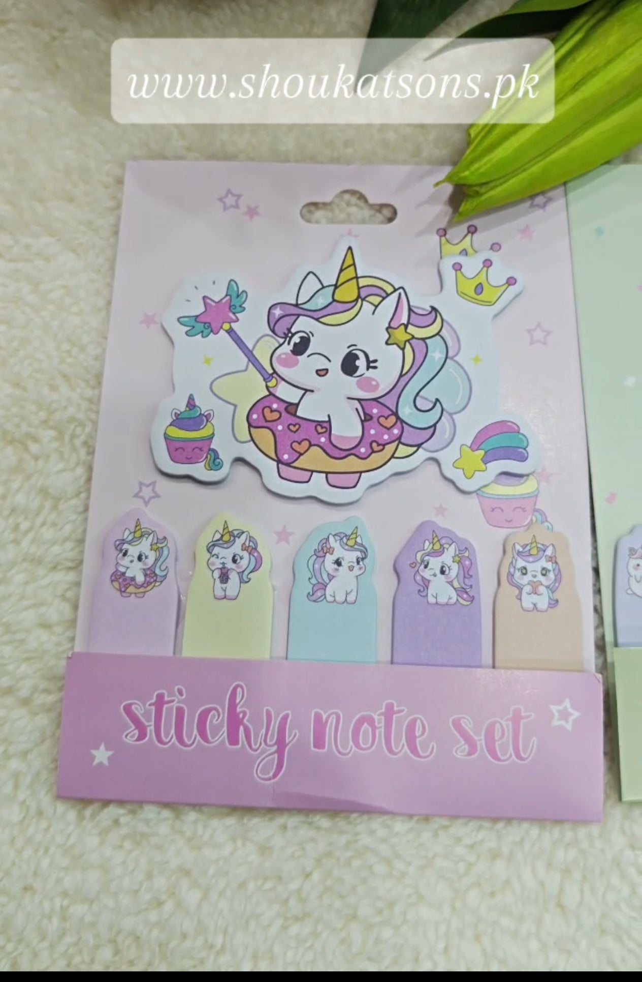 Unicorn sticky notes