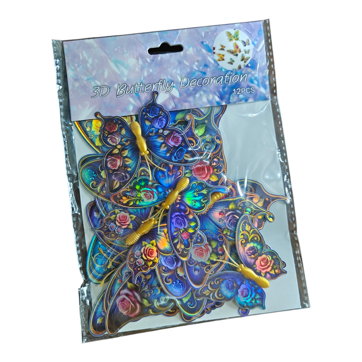 3d magnetic and sticker butterfly