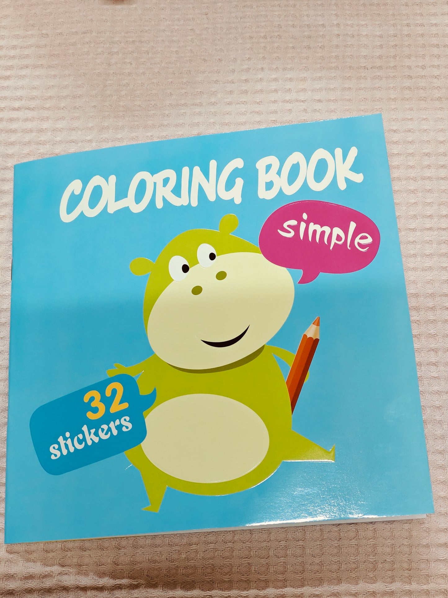 Simple coloring book