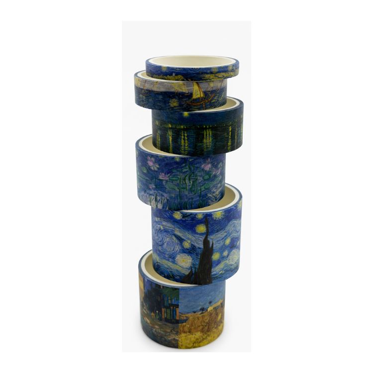 Vincent Van Gogh washi tape 18 rolls