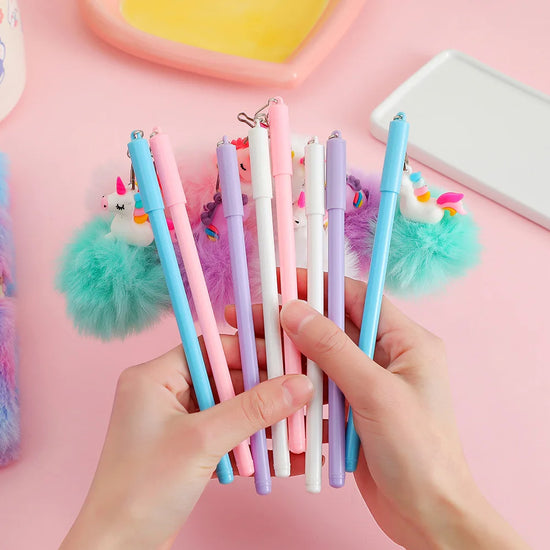 Fur Unicorn gel pen
