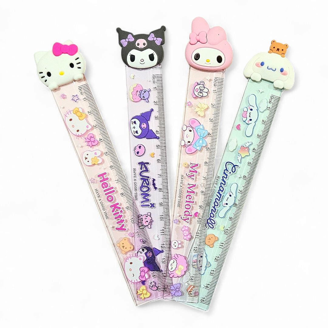 Sanrio Ruler/Scale 15 cm- 6 inches