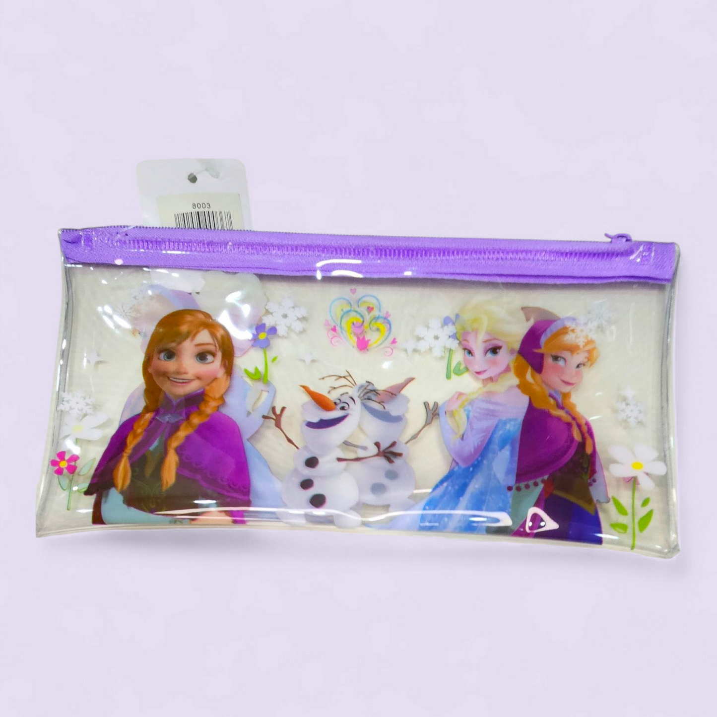 Transparent Zipper Pouch A6 Princess / Frozen/ Barbie