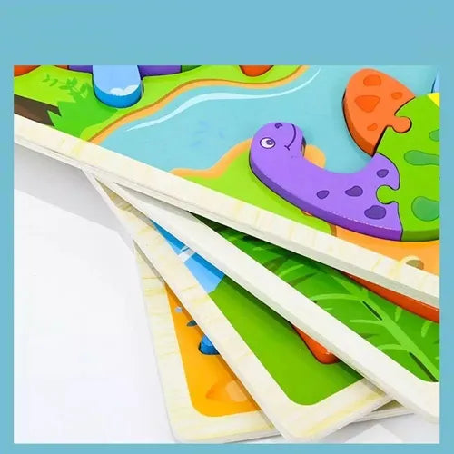 Wooden Puzzle 11 x 11 Inch #1902-275
