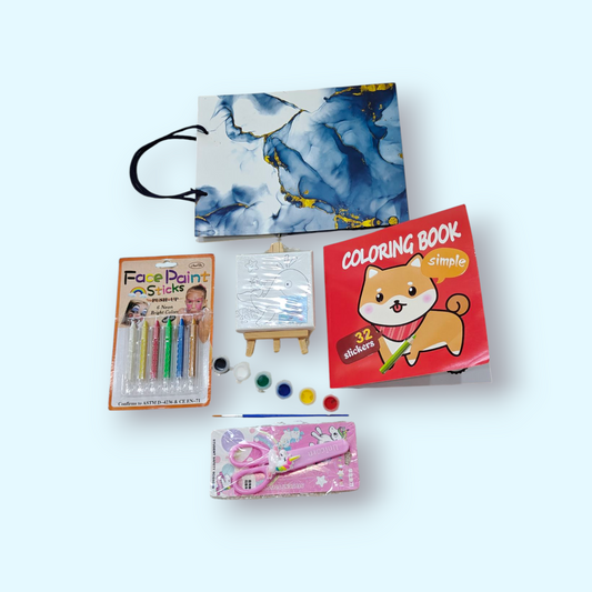 Colouring book goodie bag deal