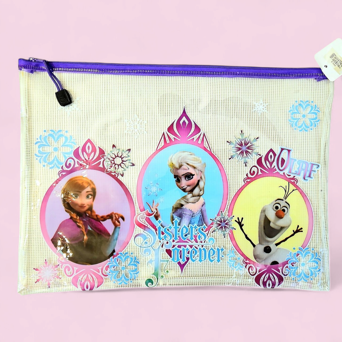 Kids folder zipper bag