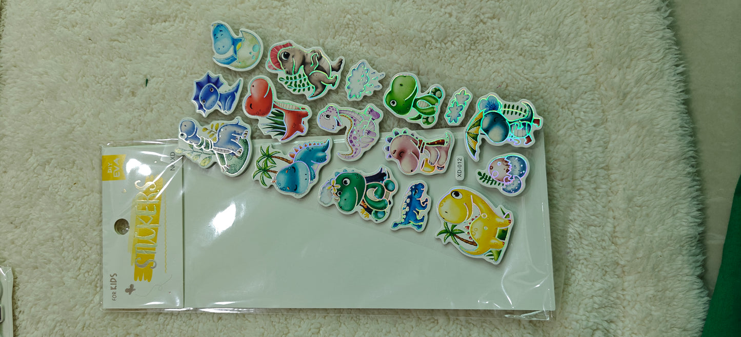 Dinosaur stickers (XD-012)