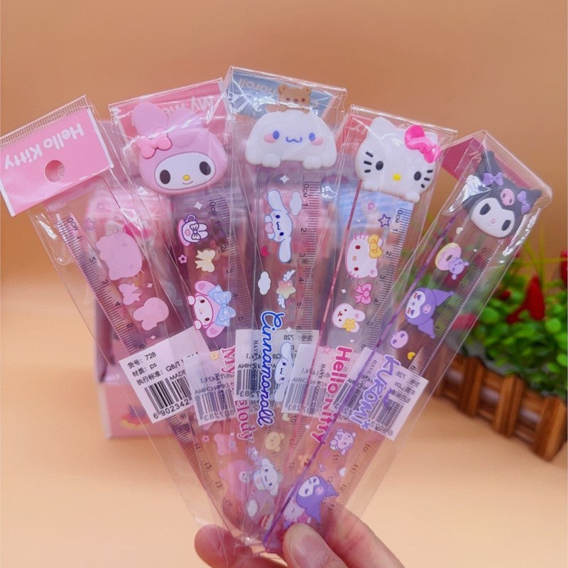 Sanrio Ruler/Scale 15 cm- 6 inches