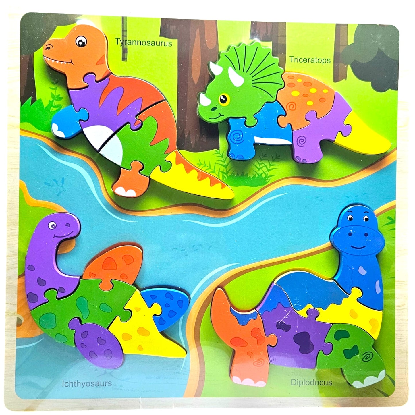 Wooden Puzzle 11 x 11 Inch #1902-275